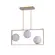 Pendente Ibba GR 3xE27 15CM Dourado Nordecor