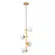 Pendente Romai Desa 4xG9 12CM Dourado Nordecor