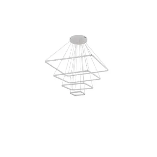 Pendente Led Inverse E 4° AROS 120W 3000K Branco