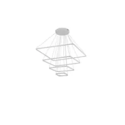 Pendente Led Inverse E 4° AROS 120W 3000K Branco