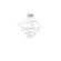 Pendente Led Inverse E 4° AROS 120W 3000K Branco