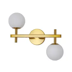 Arandela Romai 2G9 12CM Dourado Nordecor
