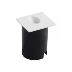 Balizador Led Quadrado Fery 2.4W 3000K IP65 Branco Bivolt Nordecor