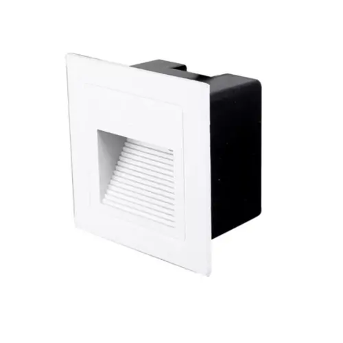 Balizador Led Embutir Linder 3W 3000K IP65 Branco Bivolt Nordecor
