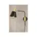 Arandela Retro Petti 1E27 Dourado Preta Nordecor