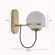 Arandela KORI E27 15CM Dourado Nordecor
