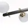 Pendente Romai Tes 2198 8xG9 12CM Onix e Dourado Nordecor