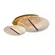 Plafon Led Razi 2MOD 19W 3000k Dourado Fosco Nordecor