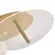 Plafon Led Razi 2MOD 19W 3000k Dourado Fosco Nordecor