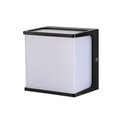 Arandela Led Elion 8W 3000K ABS Preto Nordecor
