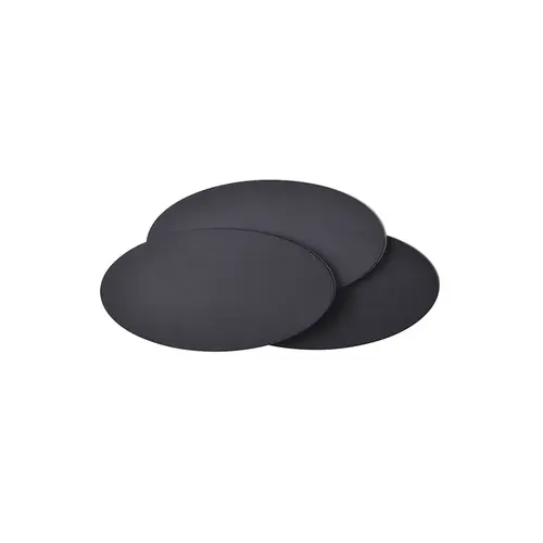Arandela Led Wolle Oval 10W 3000K IP20 Preto Nordecor