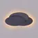 Arandela Led Wolle Oval 10W 3000K IP20 Preto Nordecor