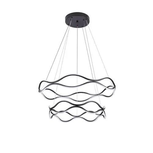 Pendente Led Tamis 2 Mod 115W 3000K Preto Nordecor