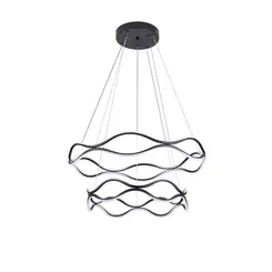Pendente Led Tamis 2 Mod 115W 3000K Preto Nordecor