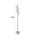 Abajur Led Coluna Ruban 9W 3000K Dourado Fosco Nordecor