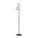 Abajur Led Coluna Vogel 2X10W 3000K Dourado/Preto Nordecor