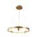 Pendente Led Lilla 60CM C/3M 3X3W 39W 3000K Ouro Fosco Nordecor