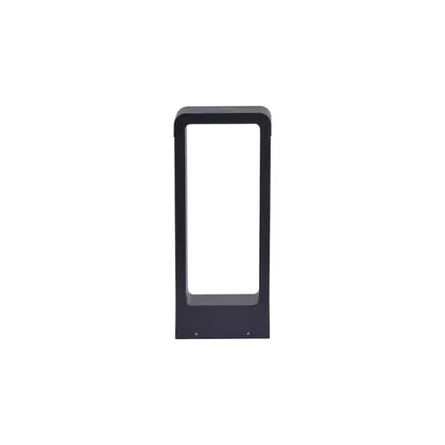 Luminaria Led Jardim Ronu Ip66 40Cm 10W 3000K Preto Nordecor