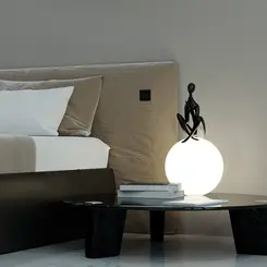 Abajur Mesa Mez In 1E27 Preto Bivolt Nordecor