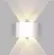 Arandela Led Yori 4W 3000K IP65 ABS Preto Nordecor