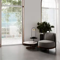 Abajur Led Mesa Zavi Oni 7W 3000K Ouro Fosco Nordecor