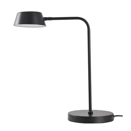 Abajur Led Mesa Zavi 7W 3000K Preto Nordecor