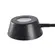 Abajur Led Mesa Zavi 7W 3000K Preto Nordecor