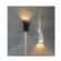 Arandela Led Drie 6W 3000K IP65 Preto ABS Nordecor