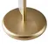 Abajur Mesa Led Ruban 9W 3000K Dourado Fosco Nordecor