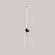 Arandela Led Lina 10W 3000K Preto Nordecor