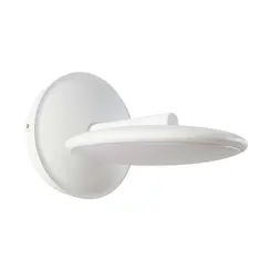 Arandela Led Pyana 10W 3000K IP65 Branca Preto Nordecor