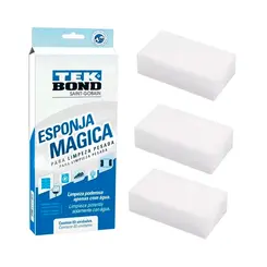 Esponja Magica Embalagem C/ 03 Unid Tekbond