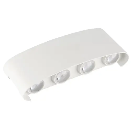Arandela Led Yori 8W 3000K IP65 ABS Branco Nordecor
