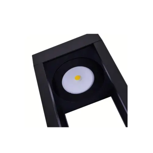 Luminaria Led Jardim Zean Ip66 60Cm 10W 3000K Preto Nordecor