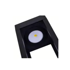 Luminaria Led Jardim Zean Ip66 60Cm 10W 3000K Preto Nordecor