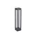 Luminaria Led Jardim Zean Ip66 60Cm 10W 3000K Preto Nordecor