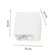 Mini Arandela Led Leni 2W 3000K IP65 Branco Nordecor