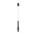 Pendente Led Levy 5W 3000K Preto Nordecor