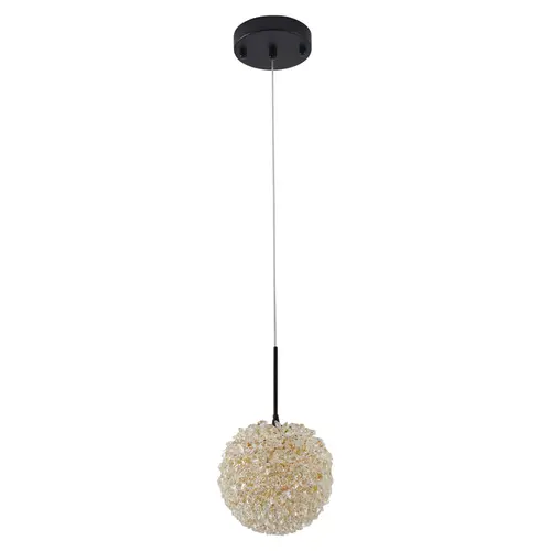 Pendente Cristal Jou 1XG9 Preta Nordecor