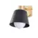 Arandela Petti ON 1E27 Preto Dourado Nordecor