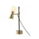 Abajur Mesa Teas 1G9 1MR16 10cm Dourado Fosco/Preto Nordecor