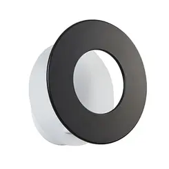 Arandela Led Kote Com 7W 3000K Preto/Branco Nordecor