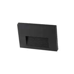 Balizador Led Sobrepor Maja 2W 3000K IP65 Preto Bivolt Nordecor