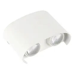 Arandela Led Yori 4W 3000K IP65 ABS Branco Nordecor