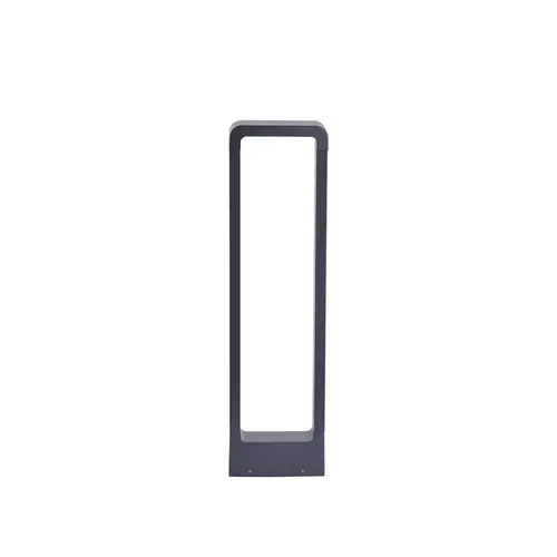 Luminaria Led Jardim Ronu Ip66 60Cm 10W 3000K Preto Nordecor