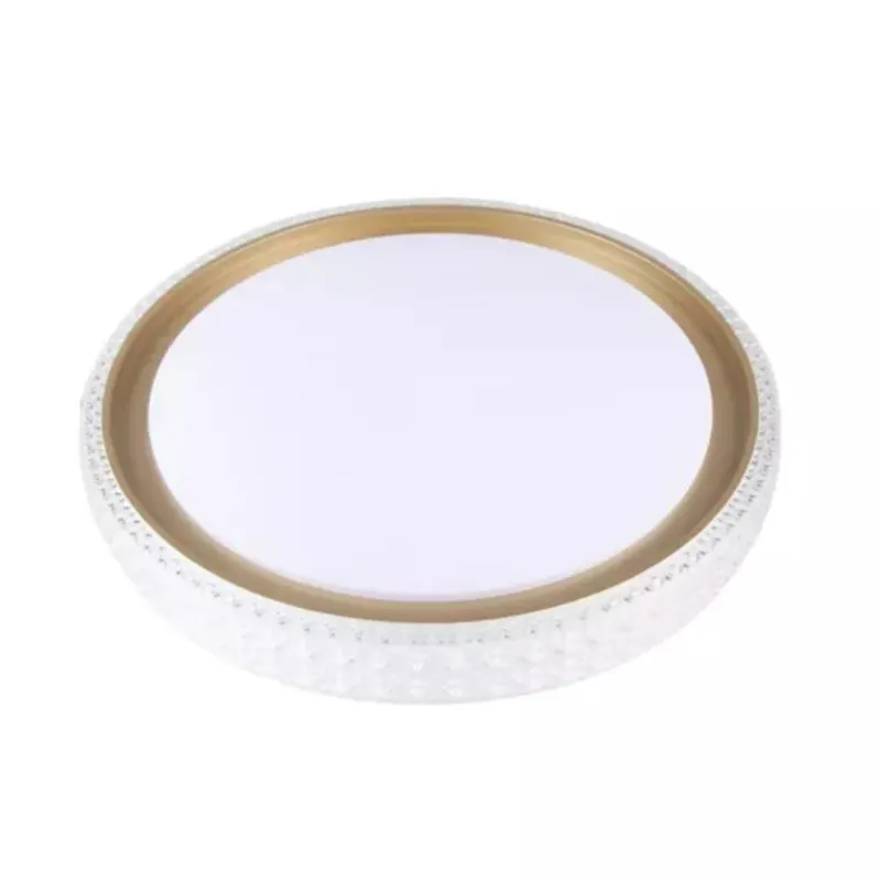 Plafon Led Kenle Sob Red Dimerizavel 3K/ 4K/ 6500K 36W 50CM com Controle Dourado Nordecor