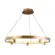Pendente Led Lilla 80CM C/3M 5X3W 37W 3000K Ouro Fosco Nordecor