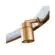 Pendente Led Lilla 80CM C/3M 5X3W 37W 3000K Ouro Fosco Nordecor