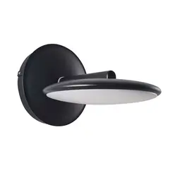 Arandela Led Pyana 10W 3000K IP65 Preta Preto Nordecor