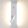 Arandela Led Enna USB 9W 3000K IP20 Branco Preto Nordecor